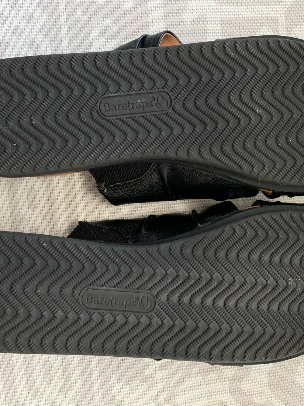BARETRAPS Venus Slide Sandal Women's Size 9 Black Comfort Cushioned Summer - Picture 5 of 5